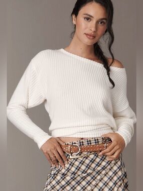 ✨ Anthropologie Long-Sleeve Cozy Top Sz XL